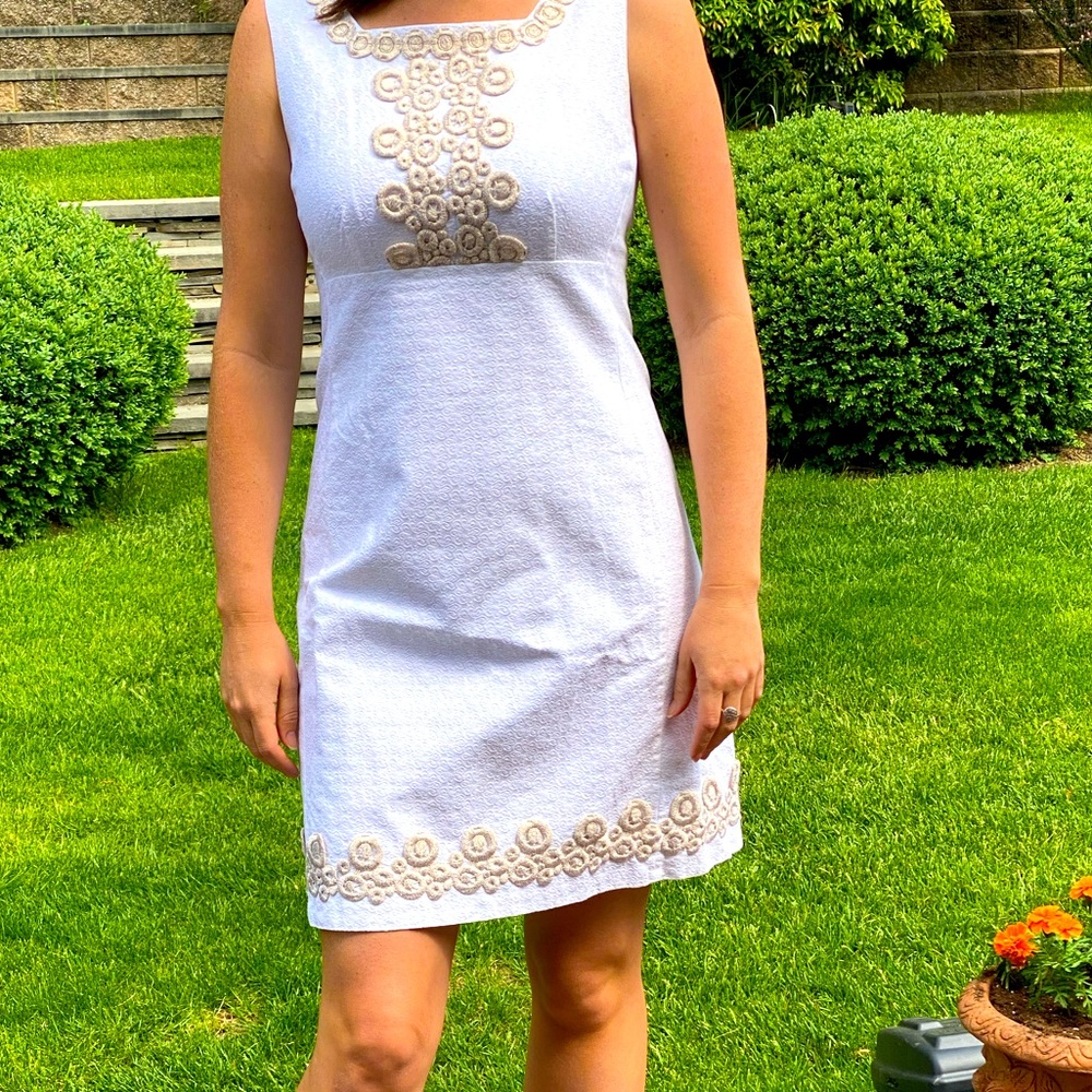 Lilly Pulitzer Iconic White Dress